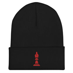 Bishop embroidered Cuffed Beanie