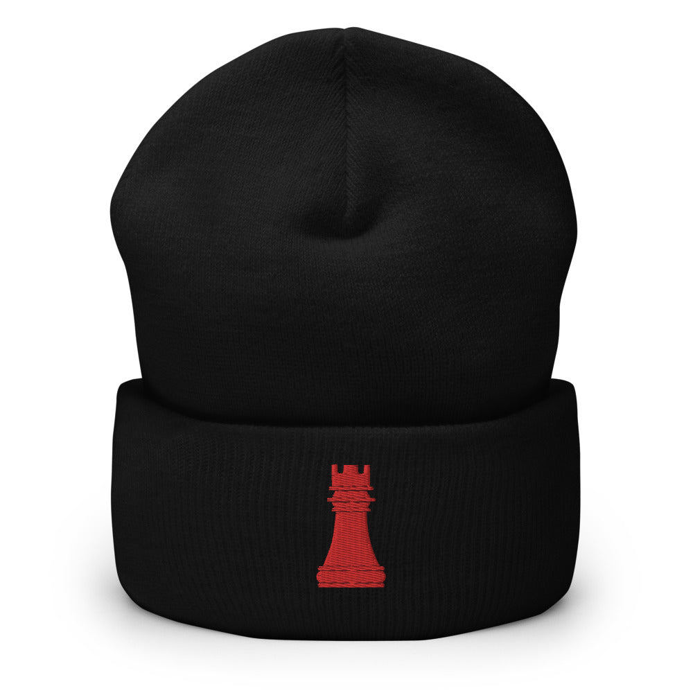 Rook embroidered Cuffed Beanie