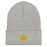 Queen embroidered Cuffed Beanie