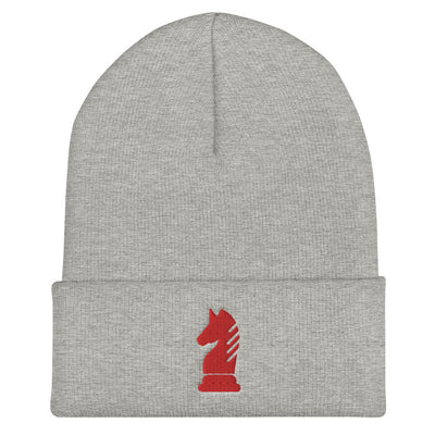 Knight embroidered Cuffed Beanie