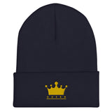 Queen embroidered Cuffed Beanie