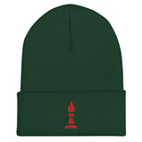 Bishop embroidered Cuffed Beanie