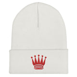 Queen Crown Cuffed Beanie
