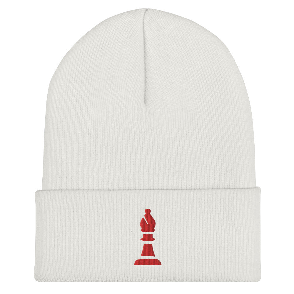 Bishop embroidered Cuffed Beanie