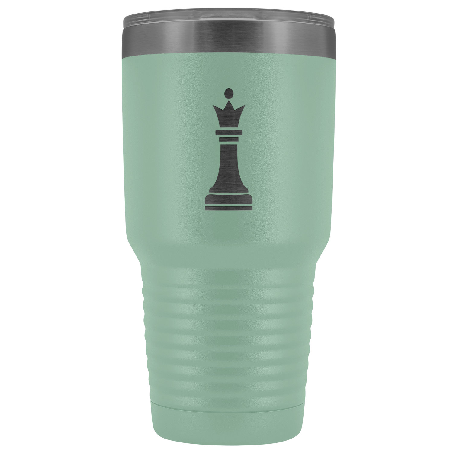 Laser etched Queen 30 Ounce stainless steel Vacuum insulated hot and cold beverage Tumbler