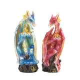 Blue and Red Dragon Chess Set