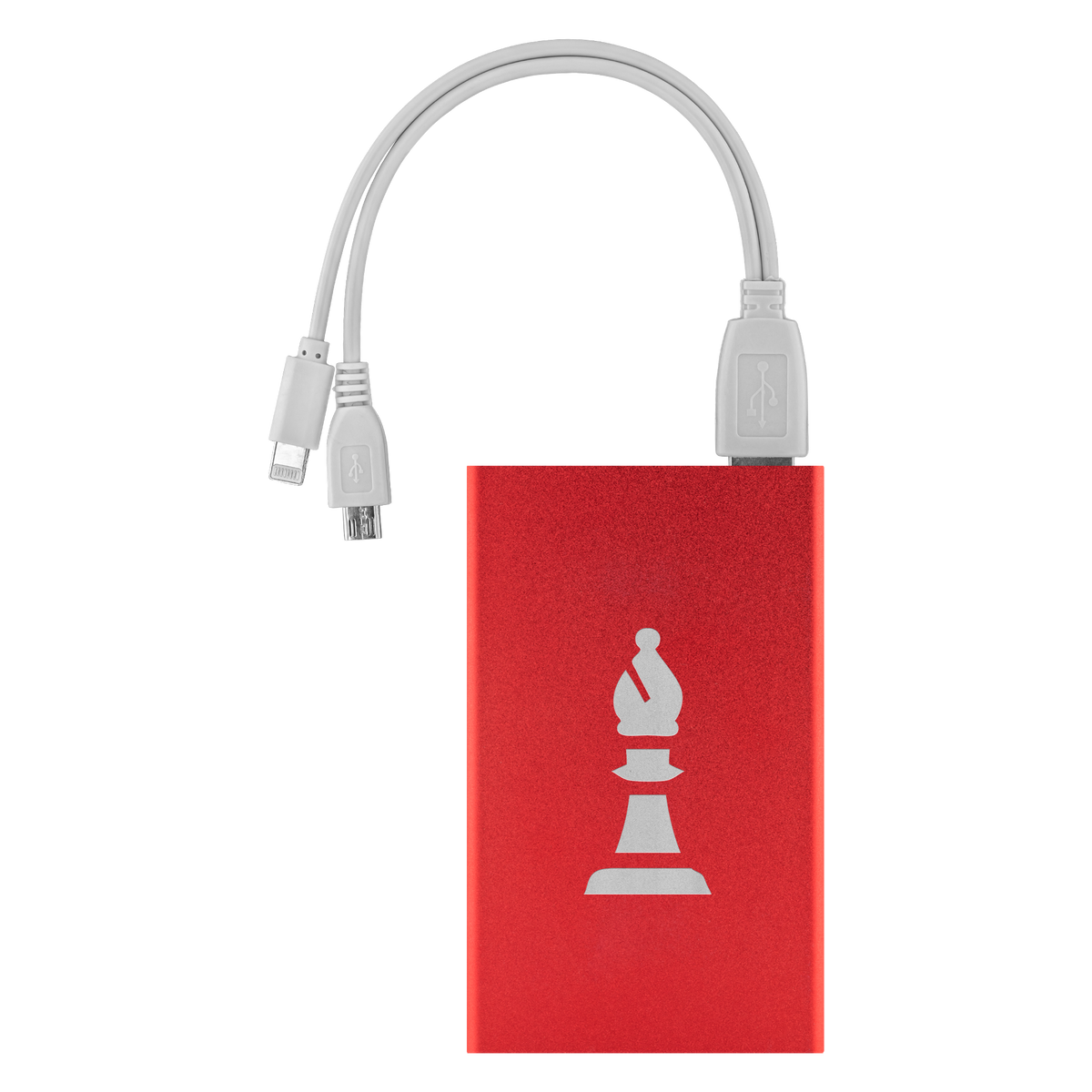 Chess Bishop laser etched Lithium-Ion power bank