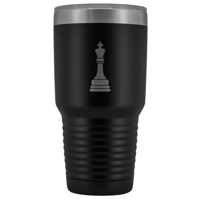 Laser etched King 30 Ounce stainless steel Vacuum insulated hot and cold beverage Tumbler