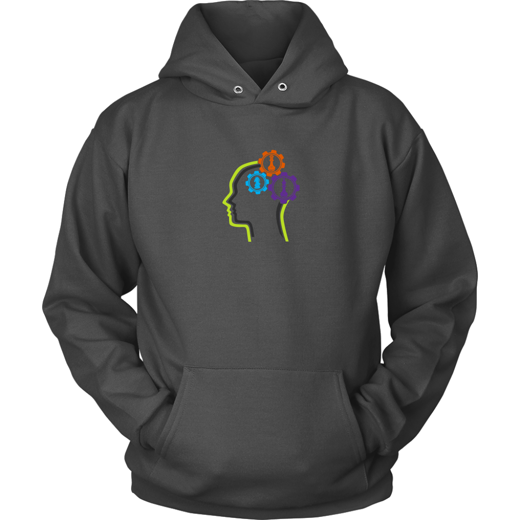 Chess thinking gears! - Unisex Hoodie