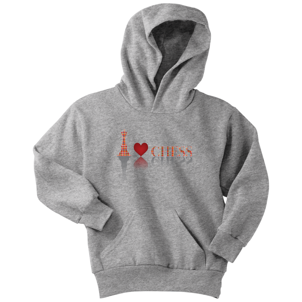 I heart chess - Youth hoodie