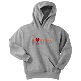 I heart chess - Youth hoodie
