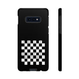 Just Breathe - Chess board pattern - Premium Tough Phone Case