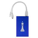 Chess Queen laser etched Lithium-Ion power bank