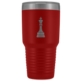 Laser etched King 30 Ounce stainless steel Vacuum insulated hot and cold beverage Tumbler