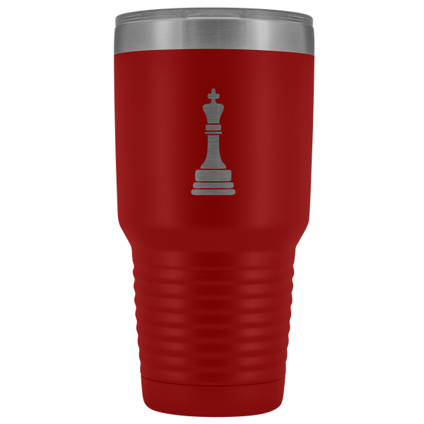 Laser etched King 30 Ounce stainless steel Vacuum insulated hot and cold beverage Tumbler