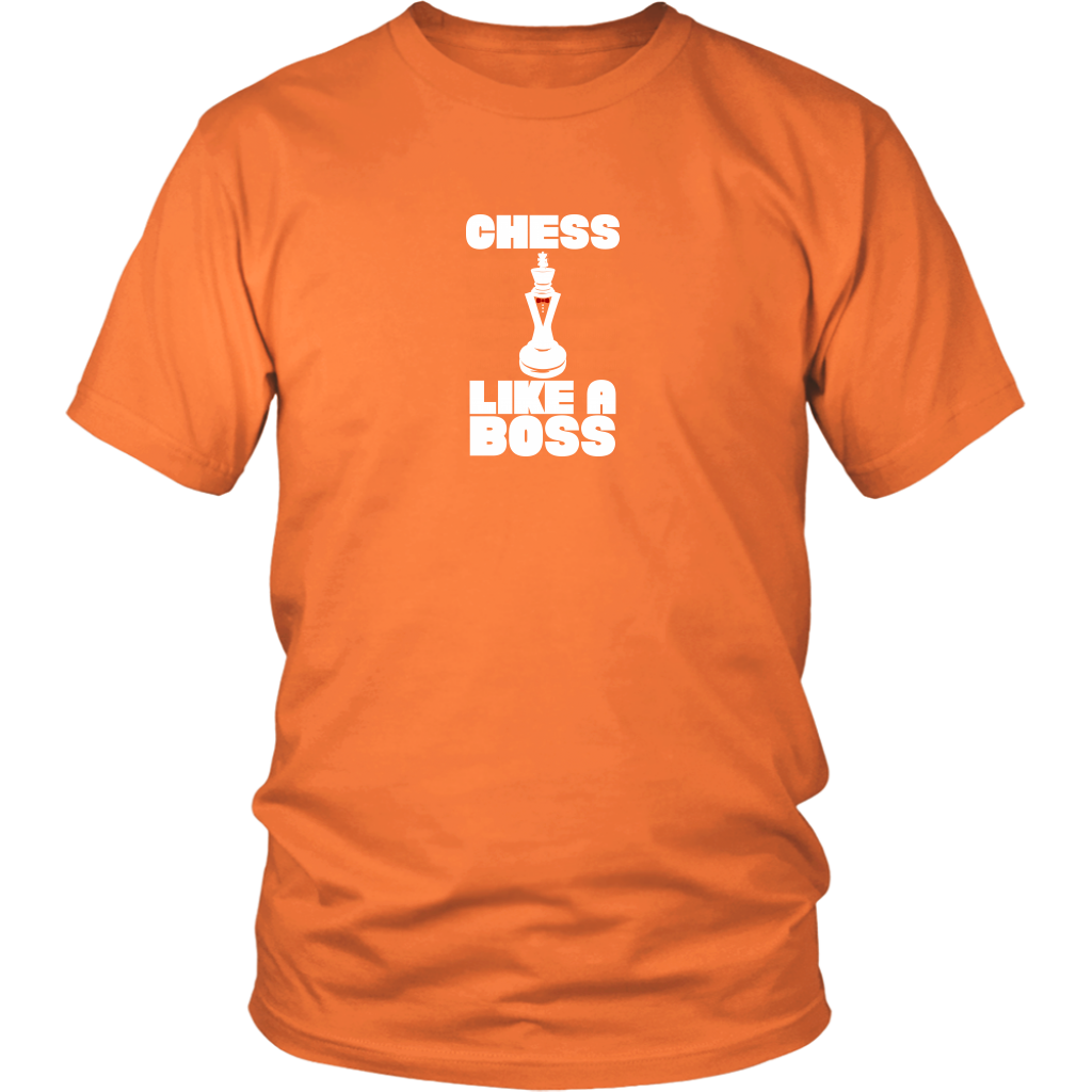 Chess Like a Boss - Adult Unisex T-Shirt