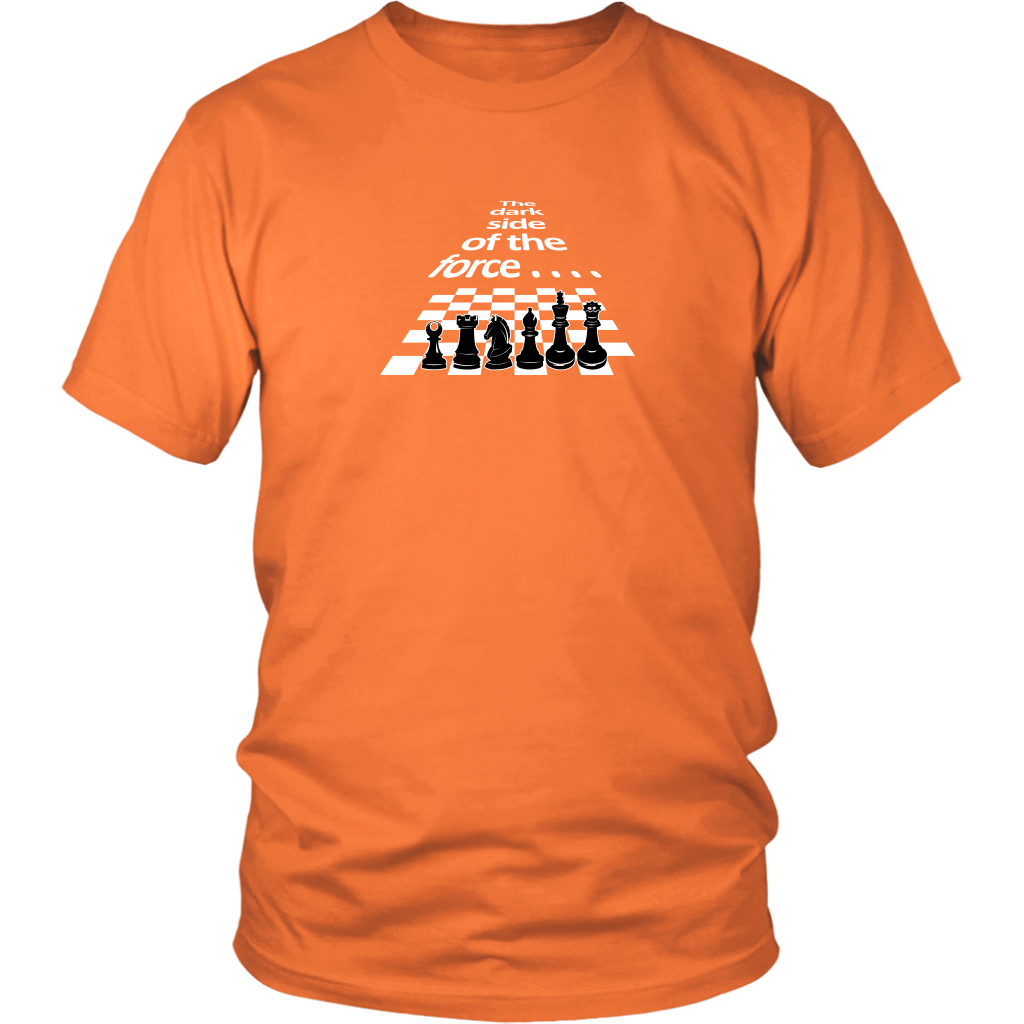 The dark side of the force - Chess pieces - Unisex T-Shirt