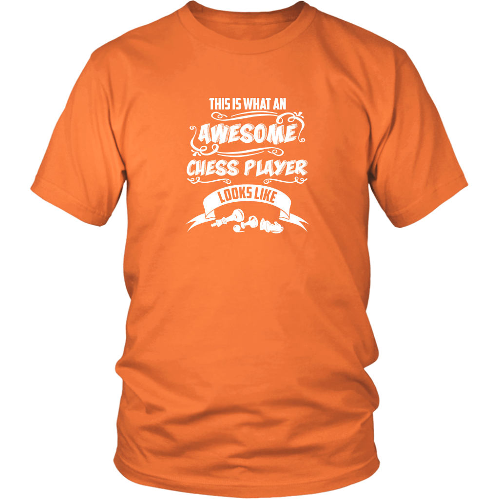 This is what an awesome chess player looks like - Adult Unisex T-Shirt