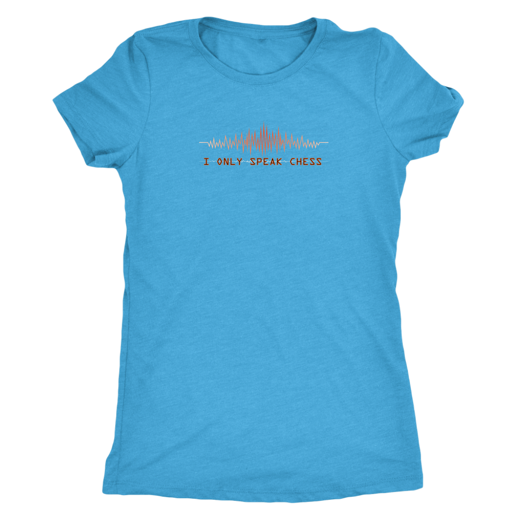 I only speak chess - Triblend T-Shirt
