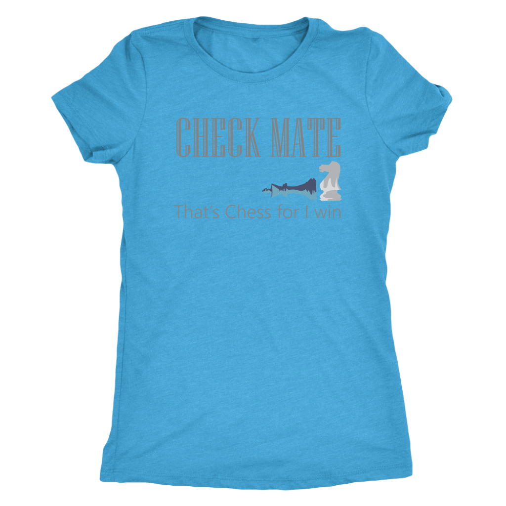 Chess Mate That is Chess for I win - Triblend T-Shirt