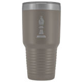 Laser etched bishop 30 Ounce stainless steel Vacuum insulated hot and cold beverage Tumbler