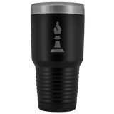 Laser etched bishop 30 Ounce stainless steel Vacuum insulated hot and cold beverage Tumbler