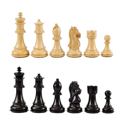 King's Bridle Wooden Chess Pieces