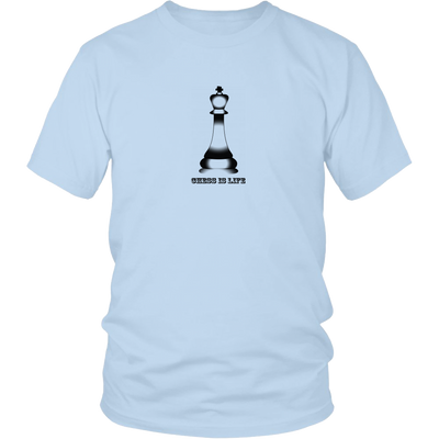 Chess is life - Adult Unisex T-Shirt