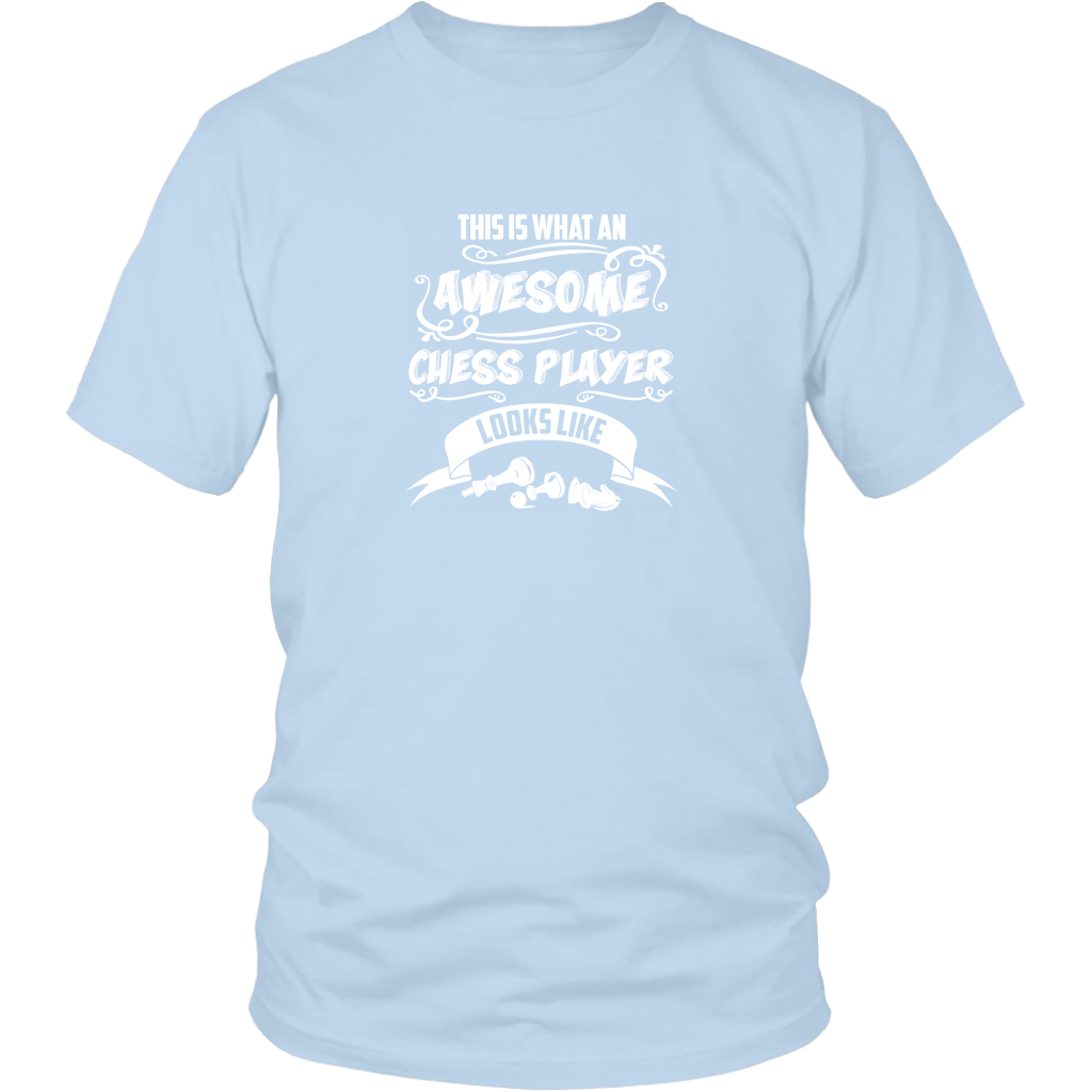 This is what an awesome chess player looks like - Adult Unisex T-Shirt