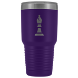 Laser etched bishop 30 Ounce stainless steel Vacuum insulated hot and cold beverage Tumbler