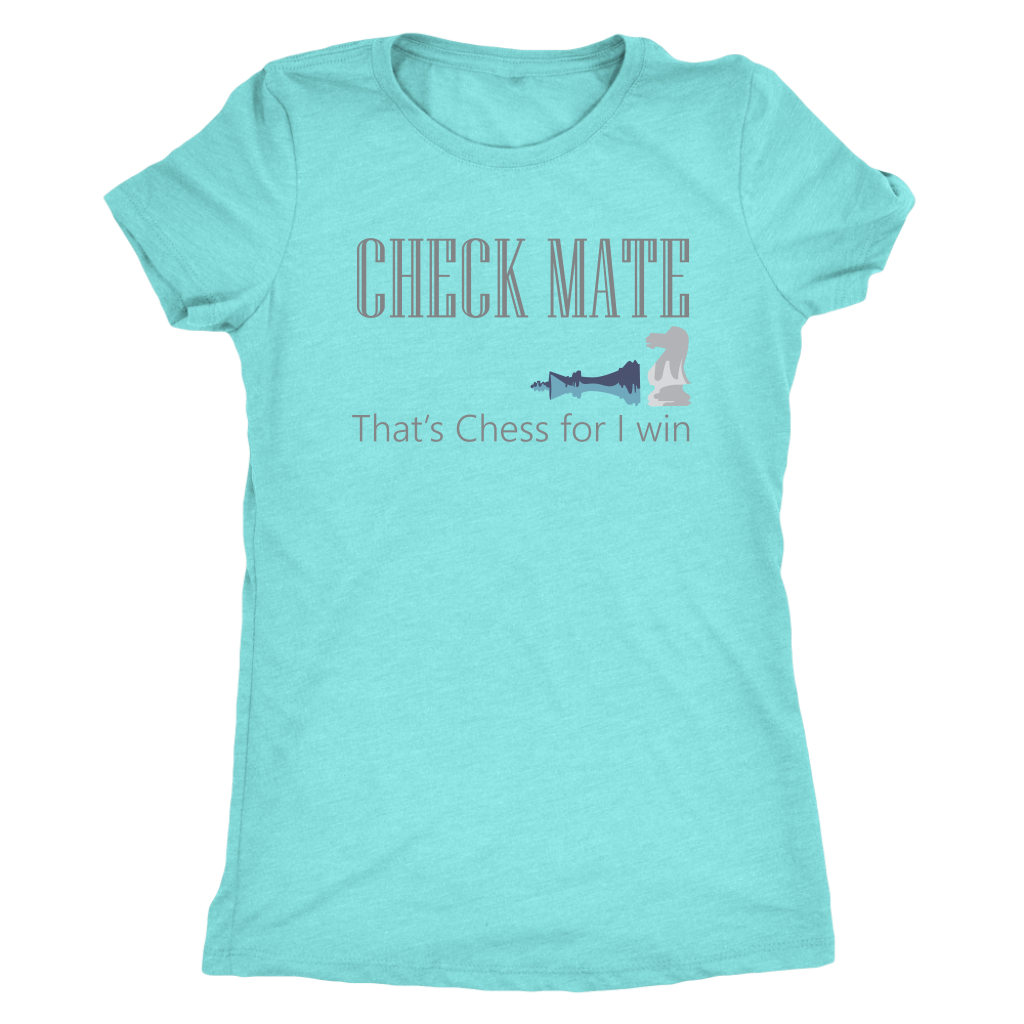 Chess Mate That is Chess for I win - Triblend T-Shirt