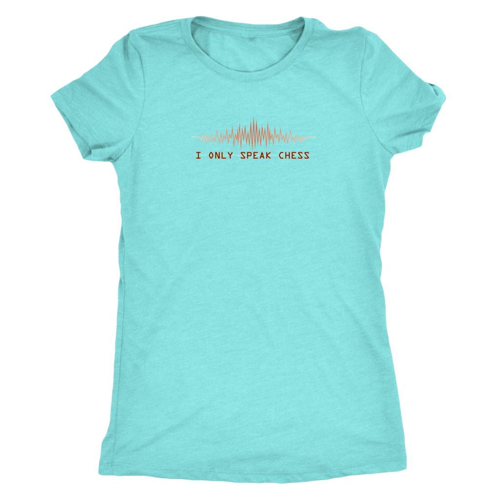 I only speak chess - Triblend T-Shirt