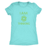 I am thinking - chess wait slow loading clock - Triblend T-Shirt