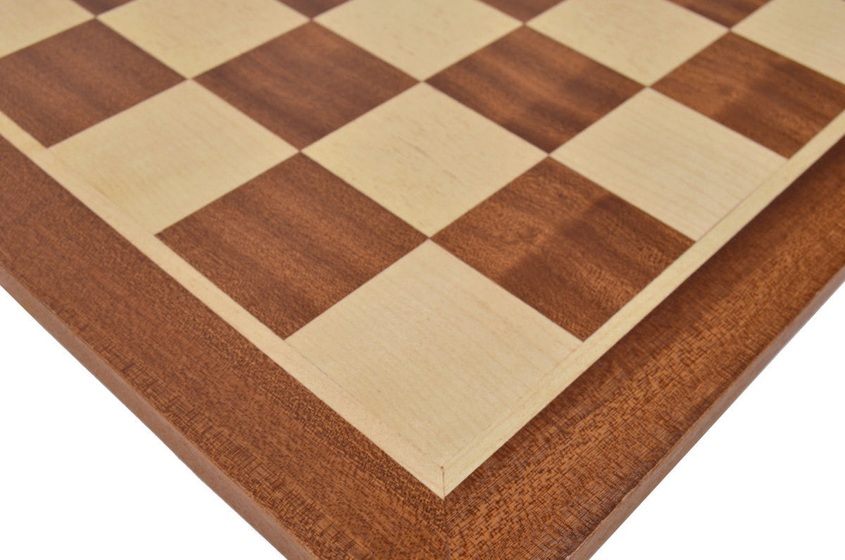 Mahogany Wood Chess Board with 2.125