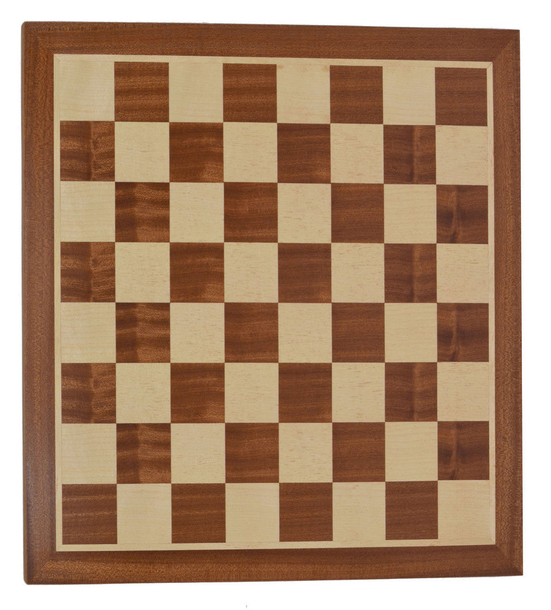 Mahogany Wood Chess Board with 2.125" Squares
