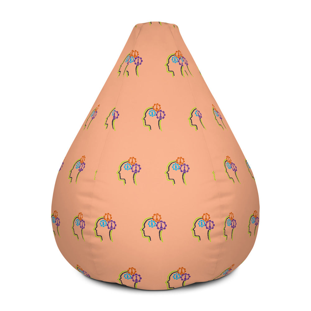 Chess thinking gears Bean Bag Chair w/ filling