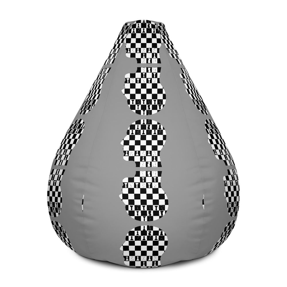 Chess cranium Bean Bag Chair w/ filling