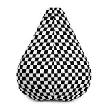 Chess board pattern Bean Bag Chair w/ filling