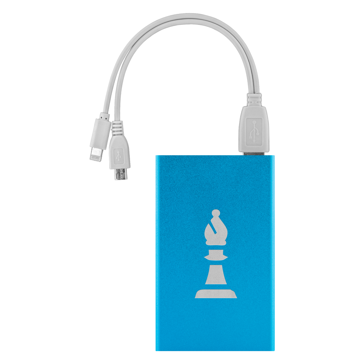 Chess Bishop laser etched Lithium-Ion power bank