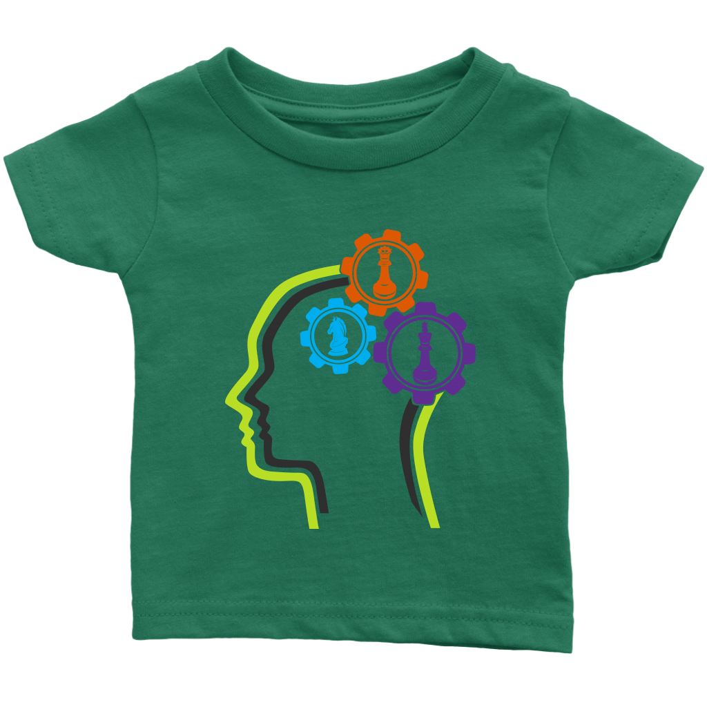 Chess in the mind - Chess Gears - Infant T-shirt