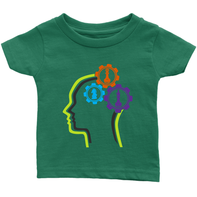 Chess in the mind - Chess Gears - Infant T-shirt