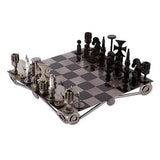 Unique Recycled Auto Part Chess Set