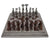 Rustic Chess Set Made Using Recycled Car Parts, 'Pre-Hispanic Battle in Brown'
