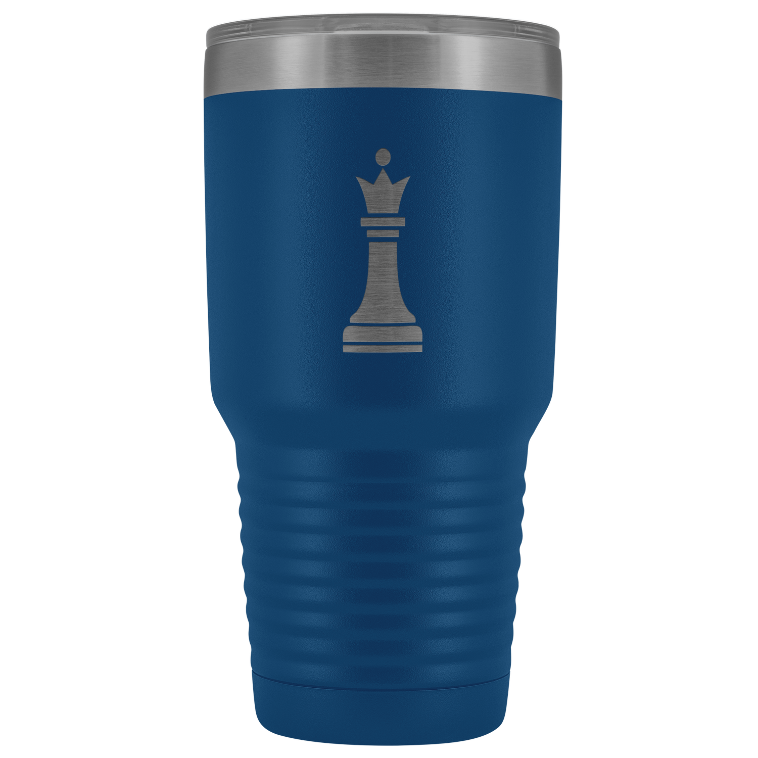 Laser etched Queen 30 Ounce stainless steel Vacuum insulated hot and cold beverage Tumbler