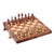 Handmade Wood Travel Chess Set for the Game of Kings