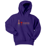 I heart chess - Youth hoodie