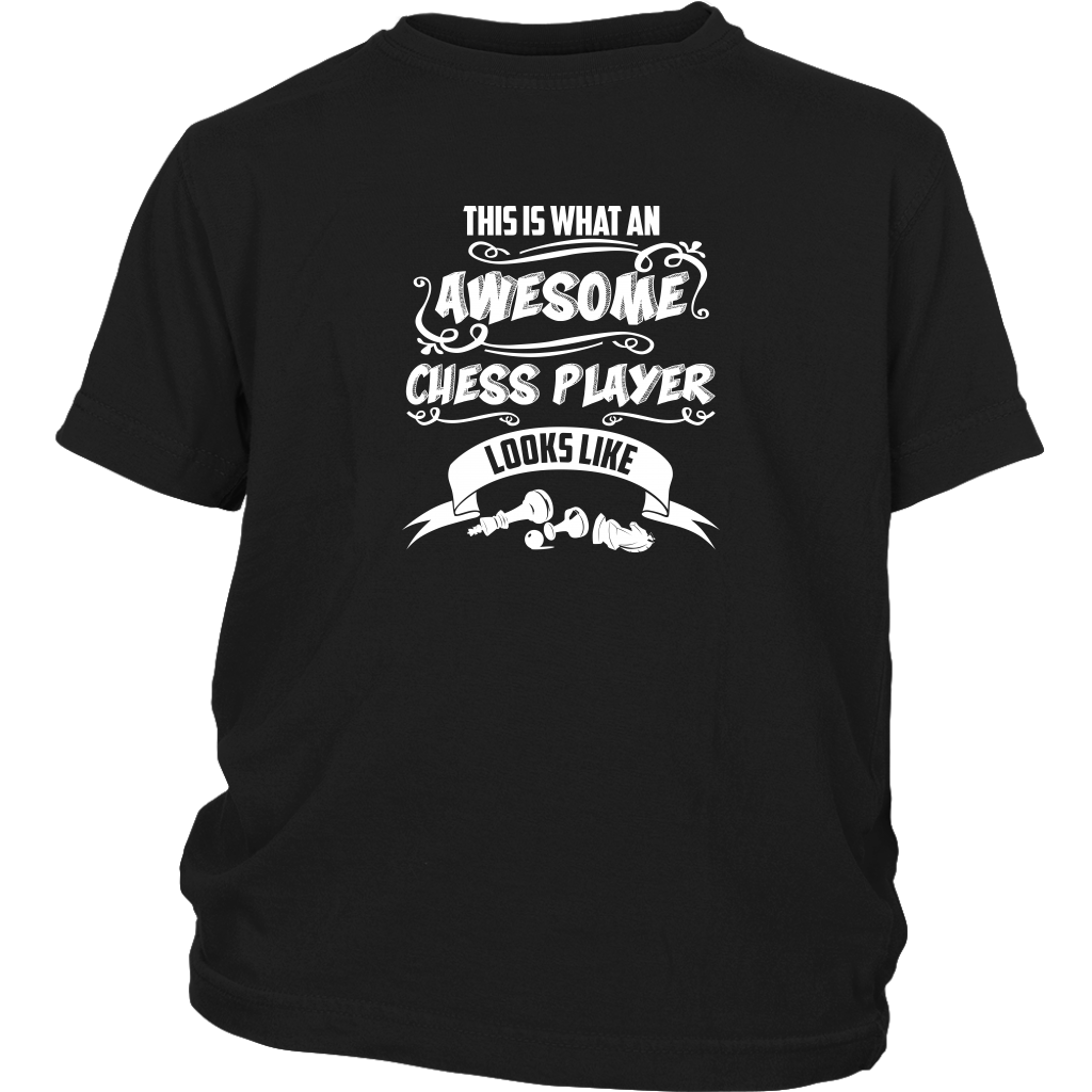 This is what an awesome chess player looks like - Youth T-Shirt
