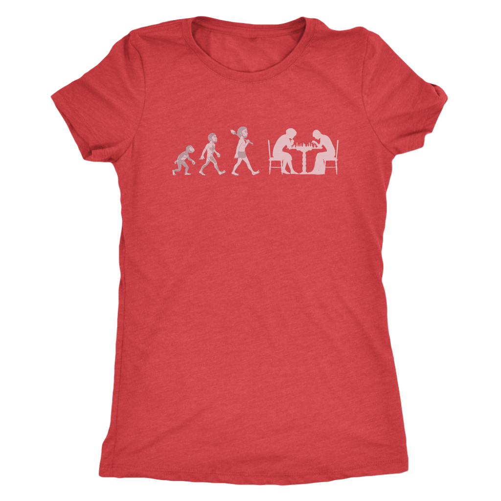 Chess Evolution - Triblend T-Shirt