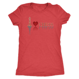 I heart chess - Triblend T-Shirt