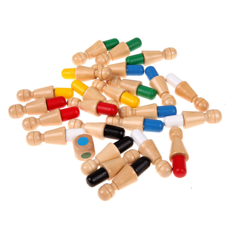 Kids Wooden Memory Match Stick Chess Game Toy Kids Montessori Educational Block